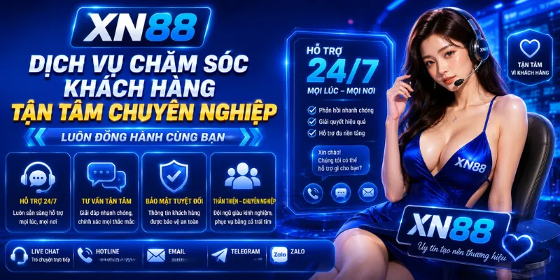Dịch vụ chăm sóc khách hàng tận tâm chuyên nghiệp