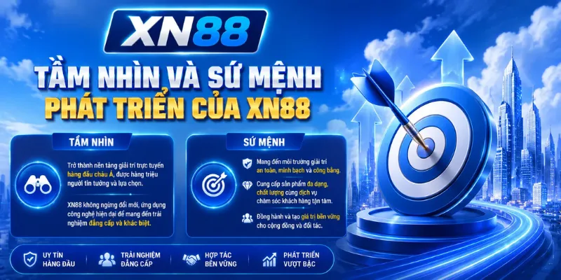 Tầm nhìn và sứ mệnh phát triển của XN88